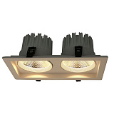 Точечный светильник  встраиваемый светодиодный ArteLamp A7018PL-2WH