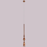 Светильник подвесной светодиодный Crystal Lux Lux SP1 B Copper