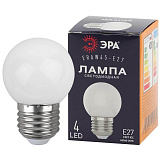 Лампа декоративная ЭРА ERAW45-E27