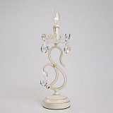Настольная лампа декоративная Eurosvet 12205/1T белый Strotskis