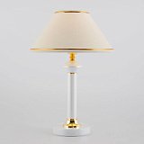 Настольная лампа декоративная Eurosvet 60019/1 глянцевый белый