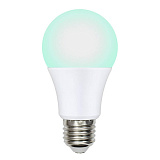 Лампа диммирующая Uniel LED-A60-9W/SCBG/E27/FR/DIM IP65 PLO65WH