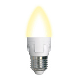 Лампа диммирующая Uniel LED-C37 7W/3000K/E27/FR/DIM PLP01WH