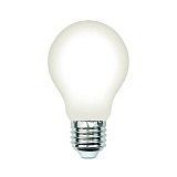 Лампа филаментная Volpe LED-A60-6W/3000K/E27/FR/SLF