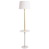 Торшер со столиком Arte Lamp A2102PN-1WH