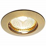 Точечный светильник встраиваемый Ambrella light 863A SB