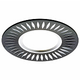 Точечный светильник встраиваемый Ambrella light A507 BK/AL