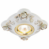 Точечный светильник встраиваемый Ambrella light D5504 W/GD