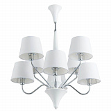 Люстра на штанге Arte Lamp A1528LM-8WH