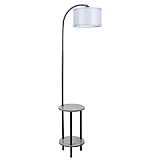 Торшер со столиком Arte Lamp A4055PN-1BK