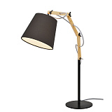 Настольная лампа с абажуром ArteLamp A5700LT-1BK