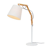 Настольная лампа с абажуром ArteLamp A5700LT-1WH