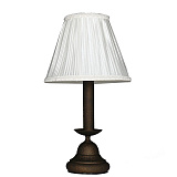 Настольная лампа с абажуром Аврора 10026-1N