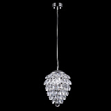 Светильник подвесной галогеновый Crystal Lux Charme SP1+1 Led Chrome/Transparent