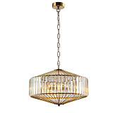 Светильник подвесной Crystal Lux Fiesta SP5 Brass/Transparente