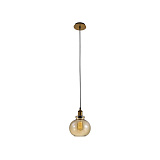 Светильник подвесной Crystal Lux Olla SP1 Amber