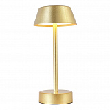 Настольная лампа декоративная Crystal Lux Santa LG1 Gold