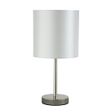 Настольная лампа декоративная Crystal Lux Sergio LG1 Nickel