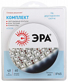 Светодиодная влагозащищенная лента ЭРА 4,8W/m 60LED/m 2835SMD холодный белый 5M 2835kit-4,8-60-12-IP65-6500-5m Б0043063