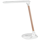 Настольная лампа декоративная ЭРА NLED-456-10W-W-G