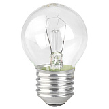 Лампа накаливания ЭРА P45-40W-E27/ДШ 230-40 Е 27 (гофра)