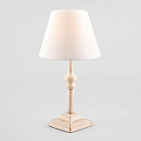 Настольная лампа декоративная Eurosvet 01061/1 белый с золотом