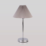 Настольная лампа декоративная Eurosvet 01132/1 хром/серый
