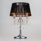 Настольная лампа декоративная Eurosvet 2045/3T хром/черный