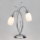 Настольная лампа декоративная Eurosvet 22080/2T хром