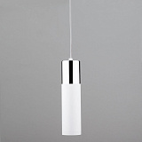 Светильник подвесной светодиодный Eurosvet 50135/1 LED хром/белый