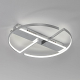 Светильник потолочный светодиодный Eurosvet 90233/2 хром с пультом д/у