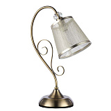 Настольная лампа с абажуром Freya FR405-00-R