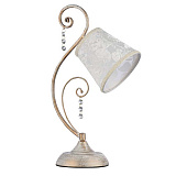 Настольная лампа с абажуром Freya FR406-11-W
