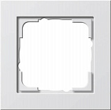 Рамка 1-постовая Gira E2 чисто-белый глянцевый 021129