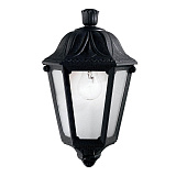 Уличный светильник настенный Ideal Lux Anna AP1 Small Nero