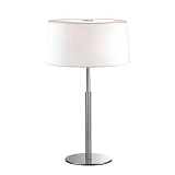 Настольная лампа декоративная Ideal Lux Hilton TL2 Bianco