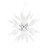 Светильник подвесной галогеновый Ideal Lux Leaves SP8 Bianco