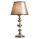 Настольная лампа декоративная iLamp T2401-1 Nickel