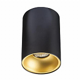 Светильник потолочный Italline 3160 black/gold