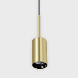 Светильник подвесной светодиодный Italline DL 3038 black/gold