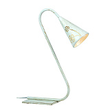 Настольная лампа с абажуром LuceSolara 3018/1L ANTIQUE WHITE