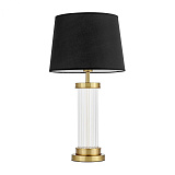 Настольная лампа декоративная Lumina Deco LDT 301 MD+BK