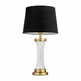 Настольная лампа декоративная Lumina Deco LDT 302 MD+BK
