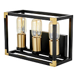 Светильник настенный Lumina Deco LDW 1140-3 BK+MD