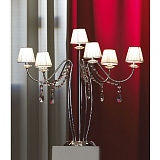 Настольная лампа с абажуром Lussole LSQ-5704-06