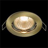 Точечный светильник  встраиваемый Maytoni DL009-2-01-BZ