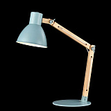 Настольная лампа с абажуром Maytoni MOD147-01-BL