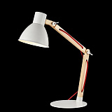 Настольная лампа с абажуром Maytoni MOD147-01-W
