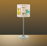 Настольная лампа с абажуром Odeon Light 2279/1T