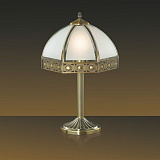 Настольная лампа с абажуром Odeon Light 2344/1T